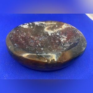 Stunning ocean jasper bowl crystal